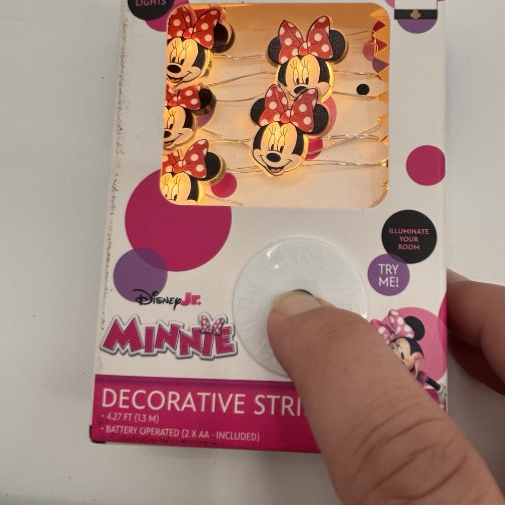 Minnie‎ Mouse LED String Lights - Picture 3 of 5